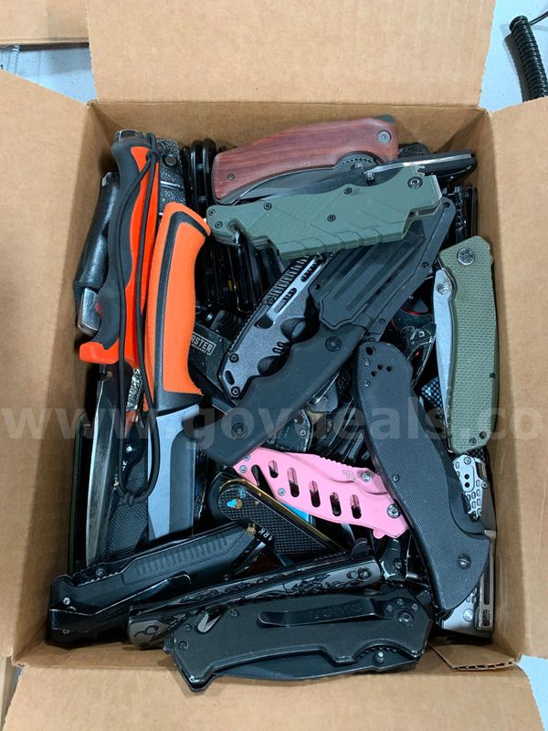 Box of Folding Knives