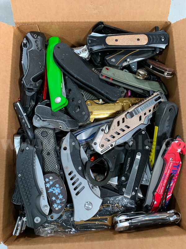 Box of Folding Knives