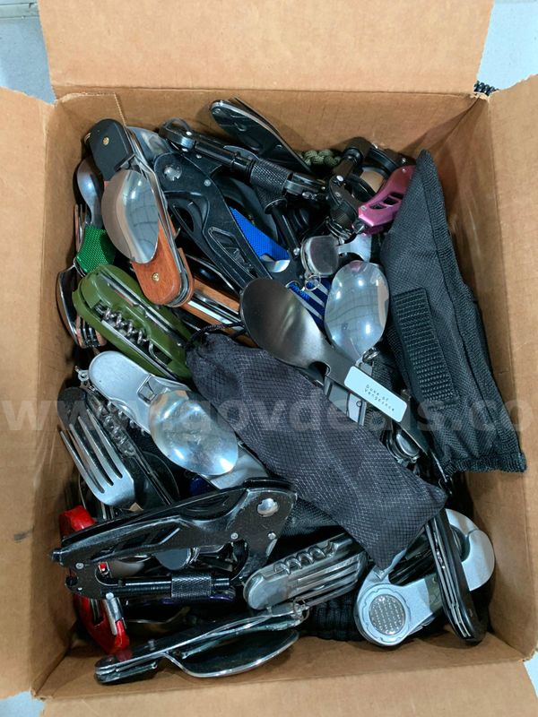 Box of Camping Tools