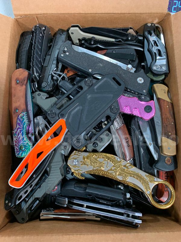 Box of Folding Knives