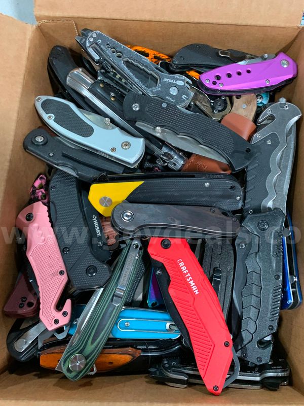 Box of Folding Knives