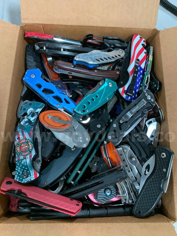Box of Folding Knives