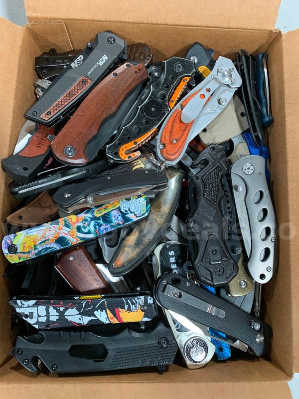 Box of Folding Knives