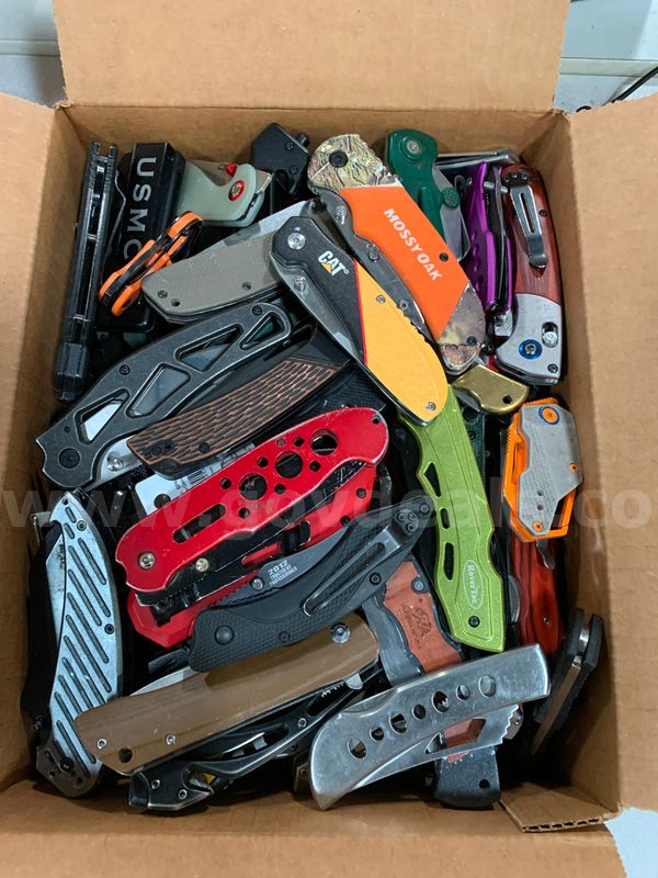 Box of Folding Knives