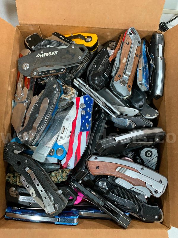 Box of Folding Knives