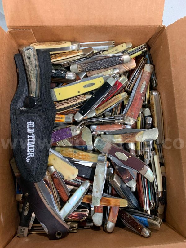 Box of Folding Knives
