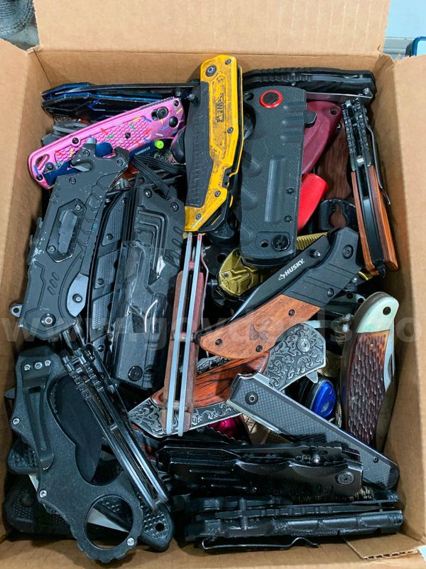 Box of Folding Knives