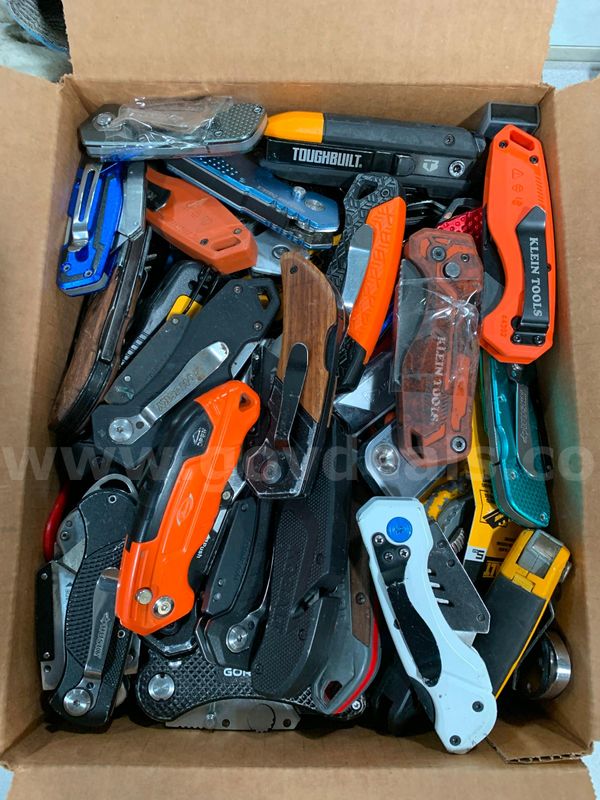 Box of Folding Knives