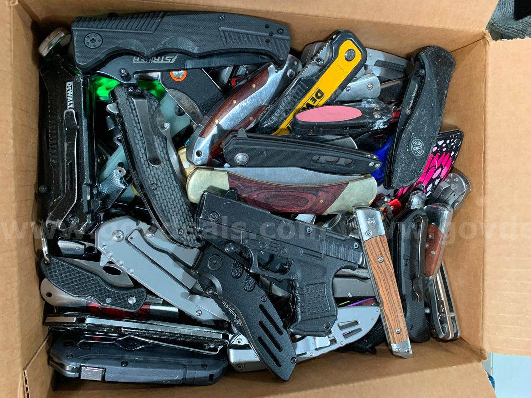 Box of Folding Knives