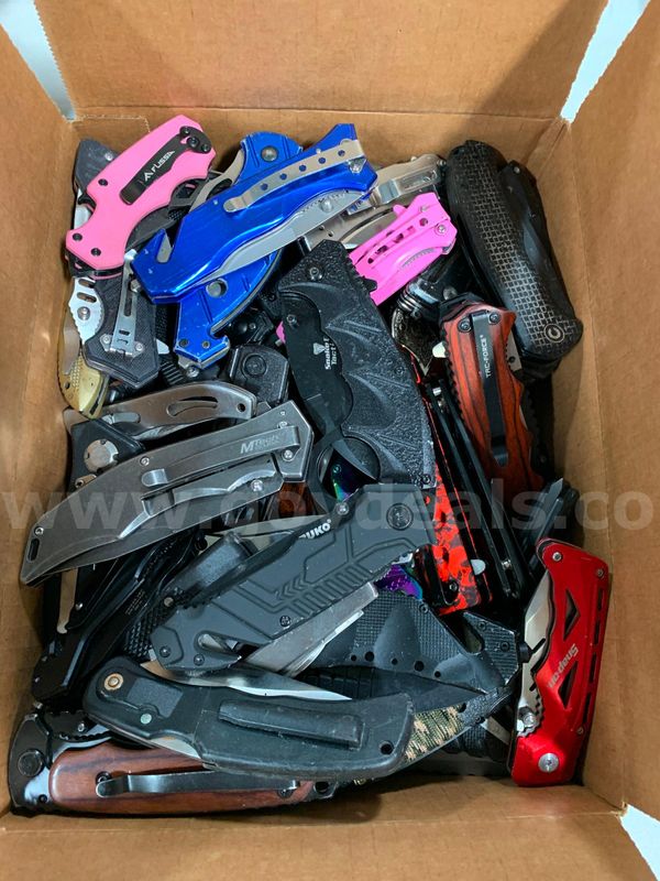 Box of Folding Knives