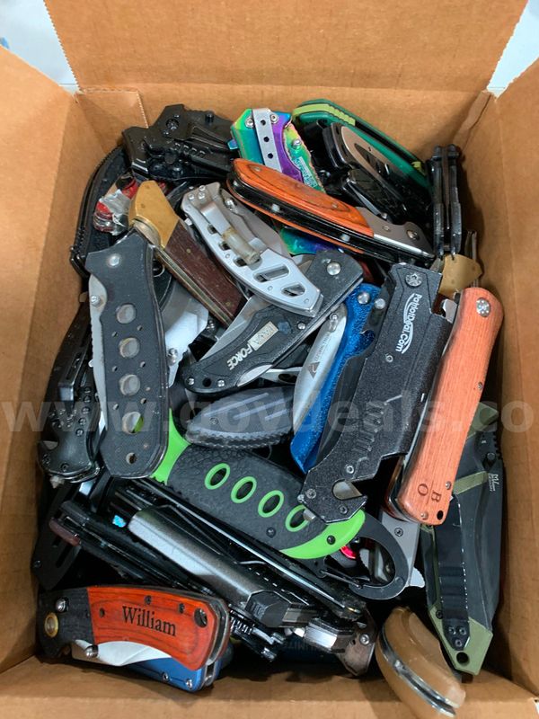 Box of Folding Knives