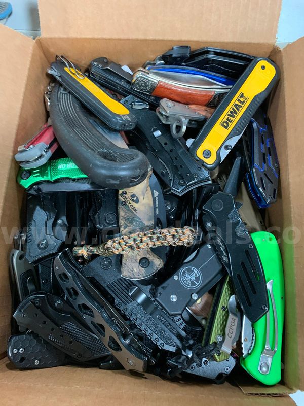 Box of Folding Knives