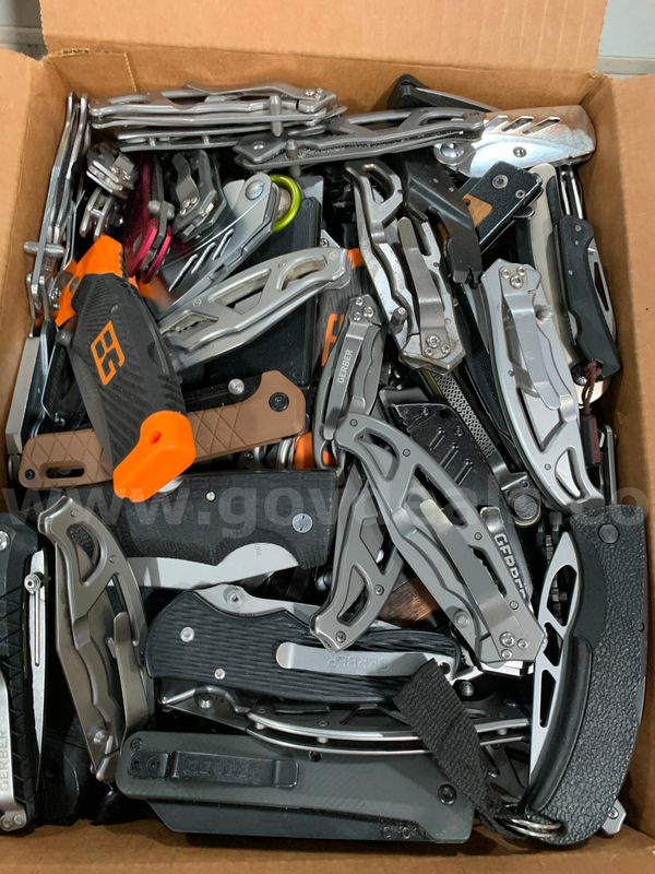 Box of Folding Knives