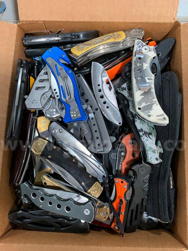 Box of Folding Knives