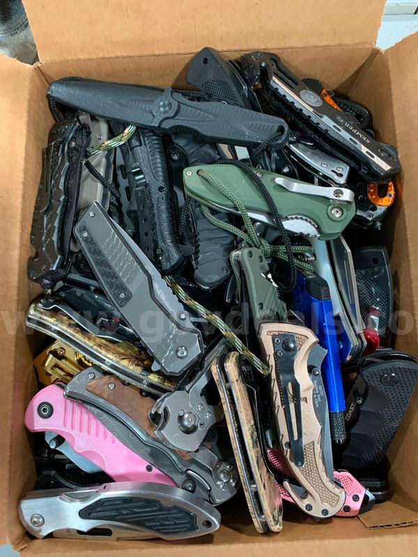 Box of Folding Knives