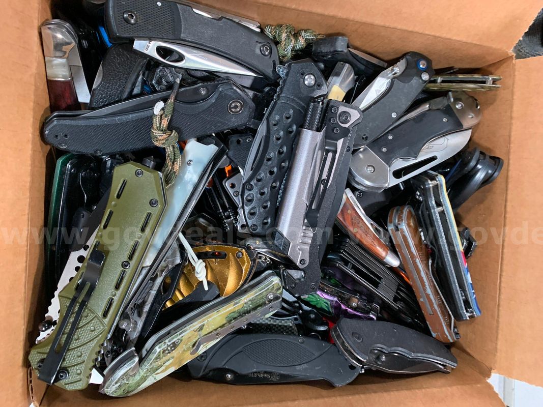 Box of Folding Knives
