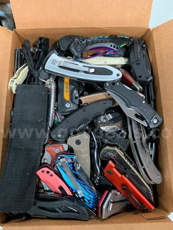 Box of Folding Knives