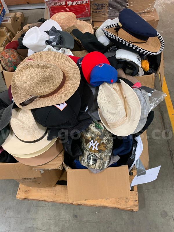 Pallet of Hats