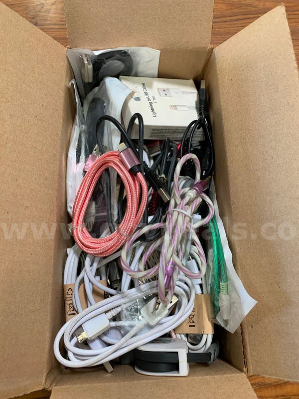 Box of Charging Cables