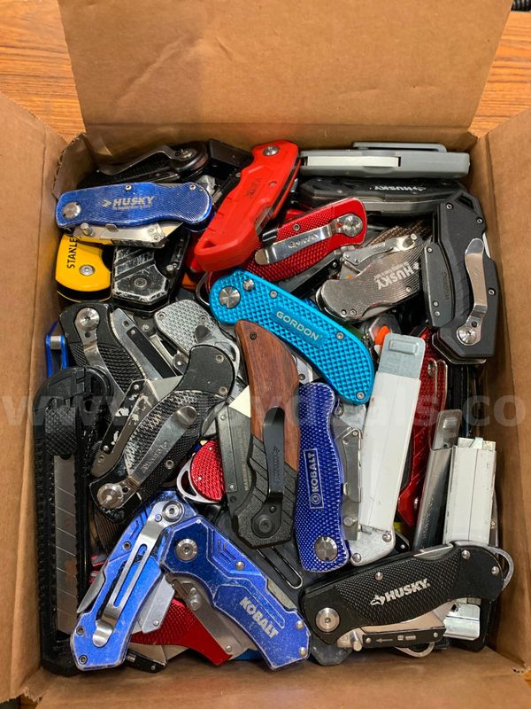 Box of Folding Knives