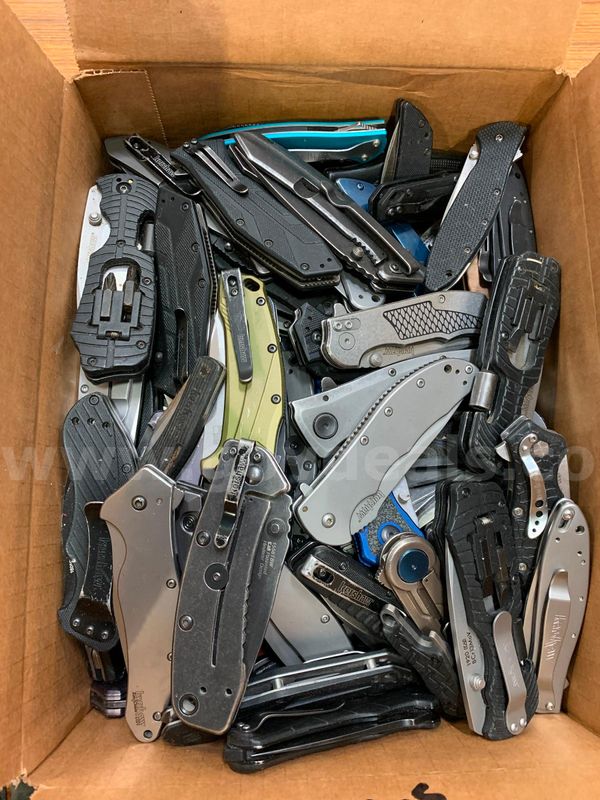 Box of Folding Knives