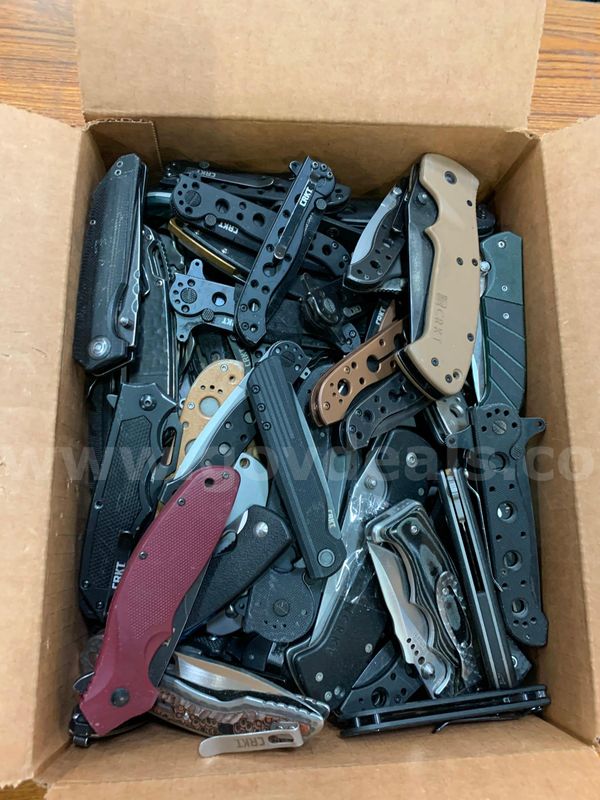 Box of Folding Knives
