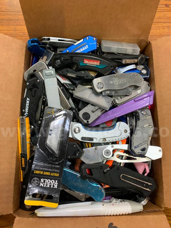 Box of Folding Knives