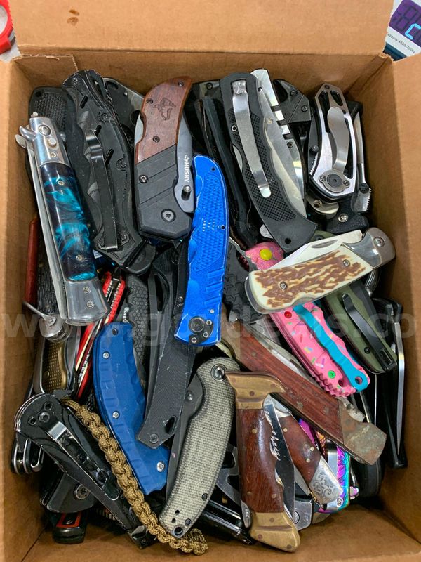 Box of Folding Knives