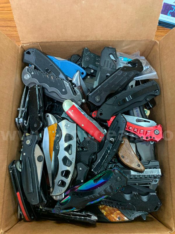 Box of Folding Knives