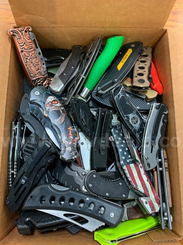 Box of Folding Knives