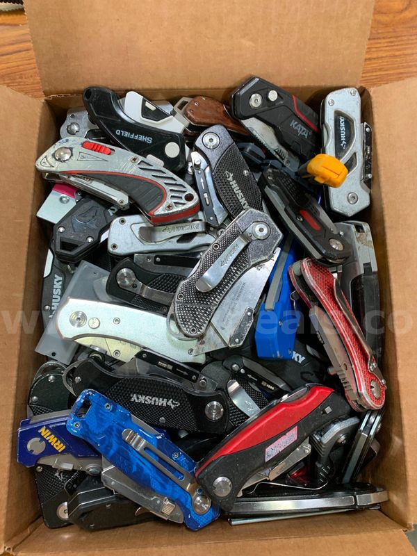 Box of Folding Knives