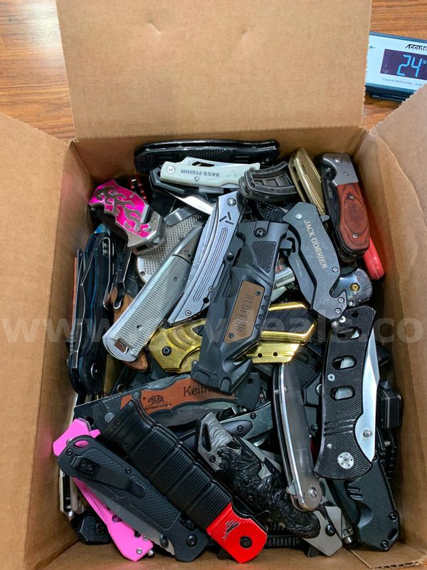 Box of Folding Knives