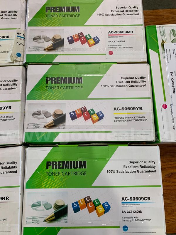 Box of Toner Cartridges
