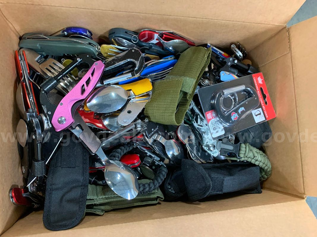 Box of Camping Tools