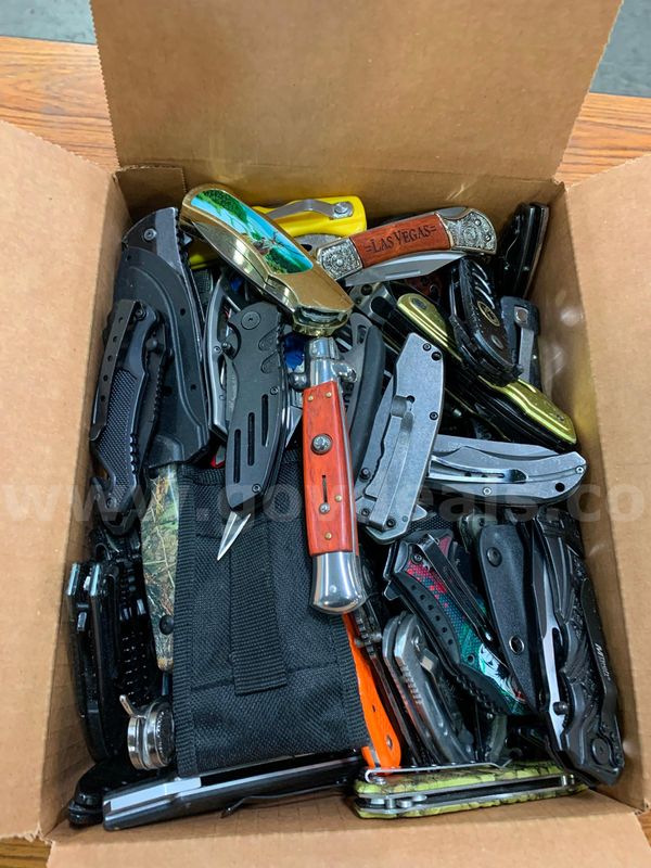 Box of Folding Knives
