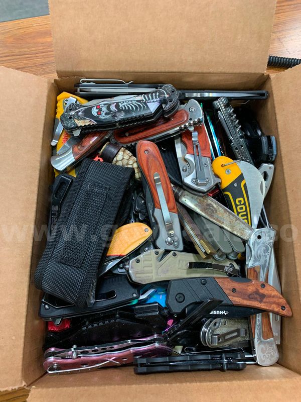 Box of Folding Knives
