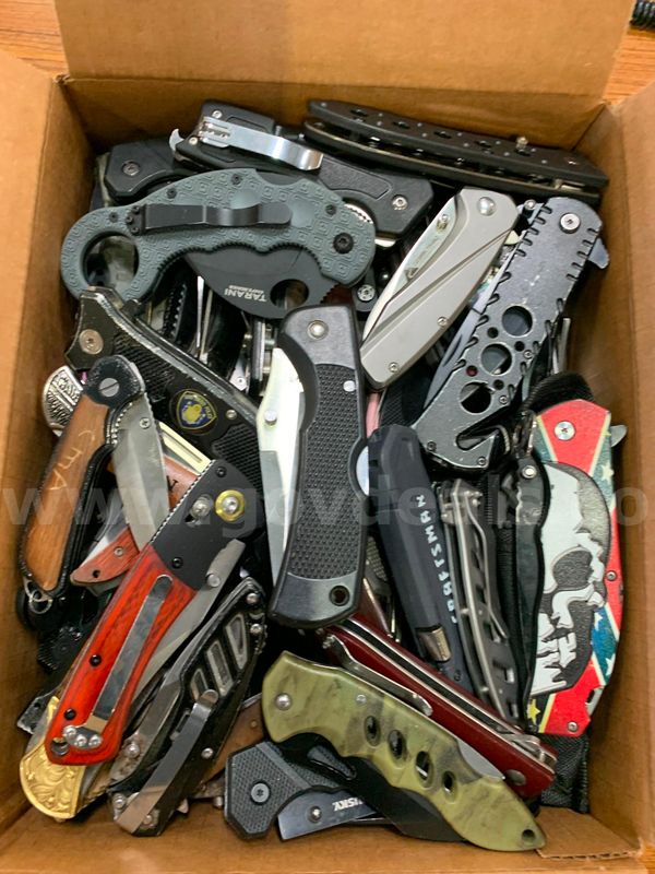 Box of Folding Knives