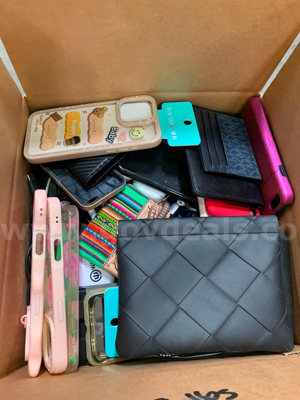 Box of Card Holders and Accessories