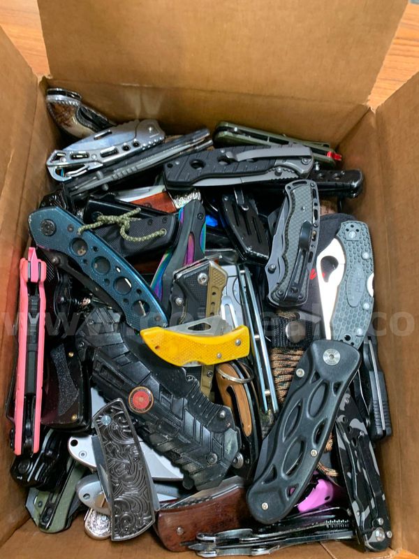 Box of Folding Knives