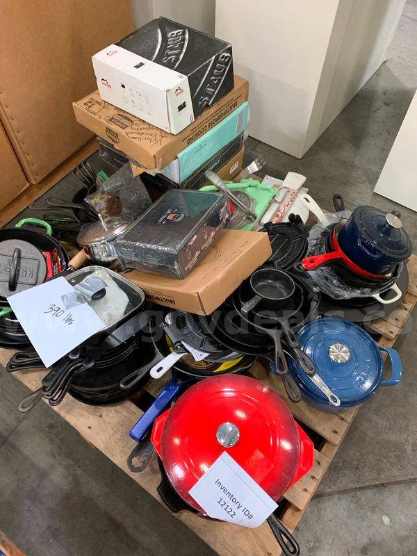 Pallet of Pots and Pans