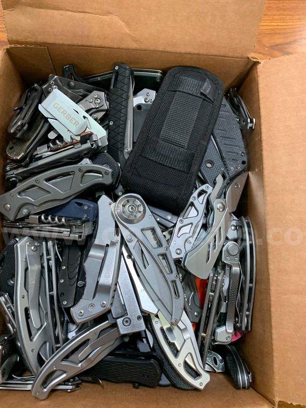 Box of Folding Knives