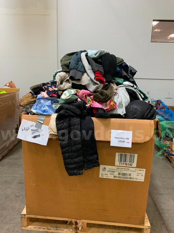 Large Box of Clothes
