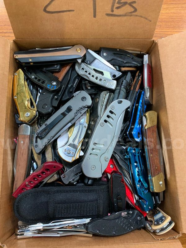 Box of Folding Knives