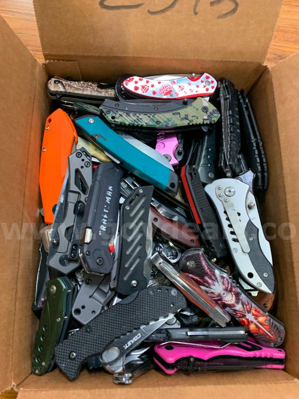Box of Folding Knives