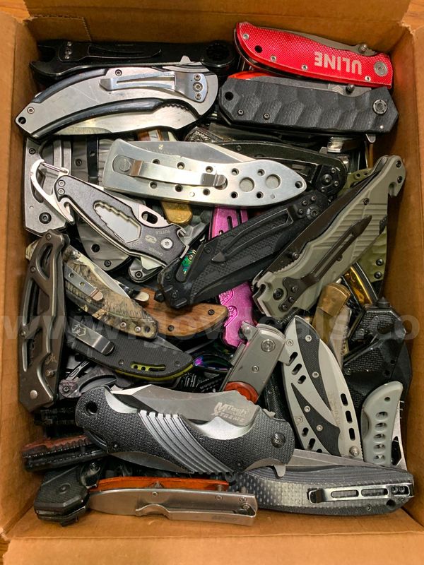 Box of Folding Knives