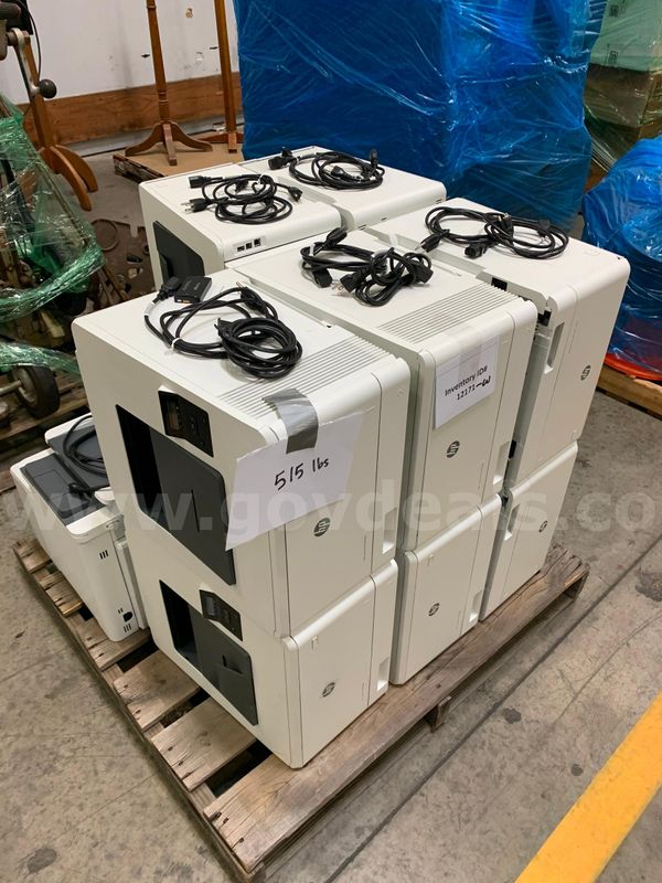 Pallet of Printers