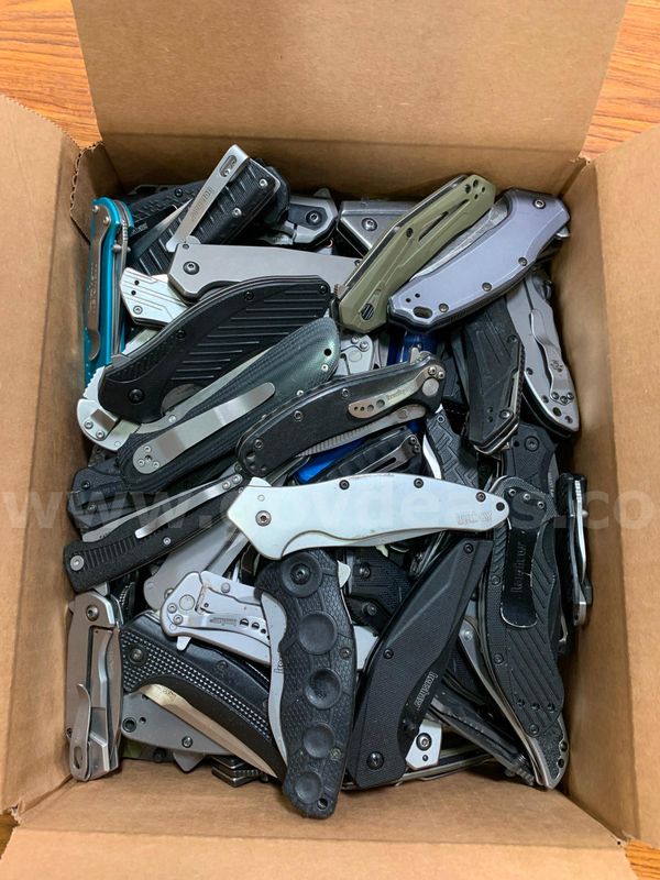 Box of Folding Knives