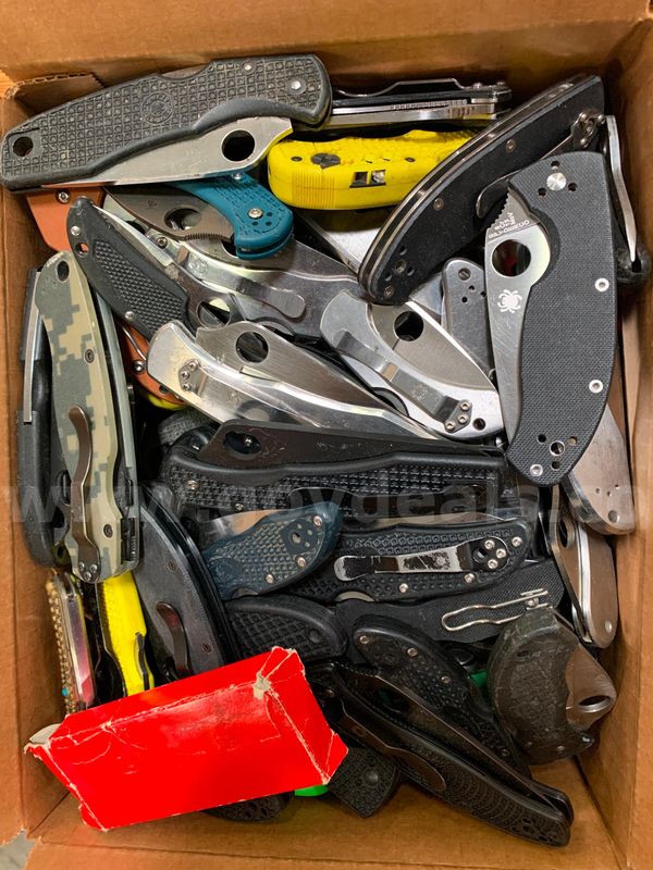 Box of Folding Knives