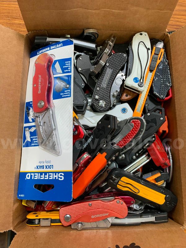 Box of Folding Knives