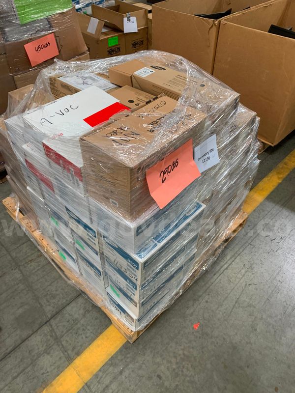 Pallet of Toner Cartridges